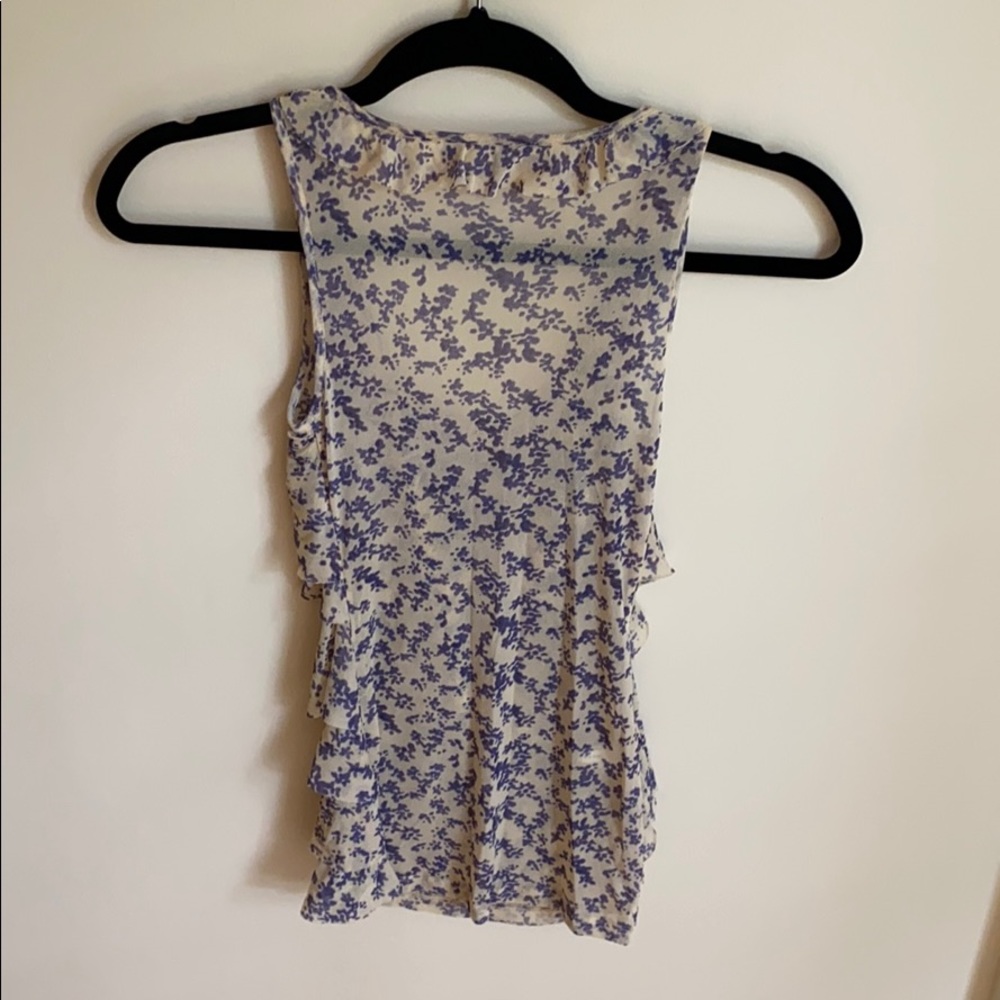 Ruffled tank top - Picture 3 of 4